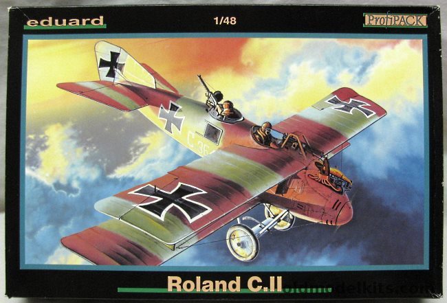 Eduard 1/48 Roland C-II Profipack, 8041 plastic model kit